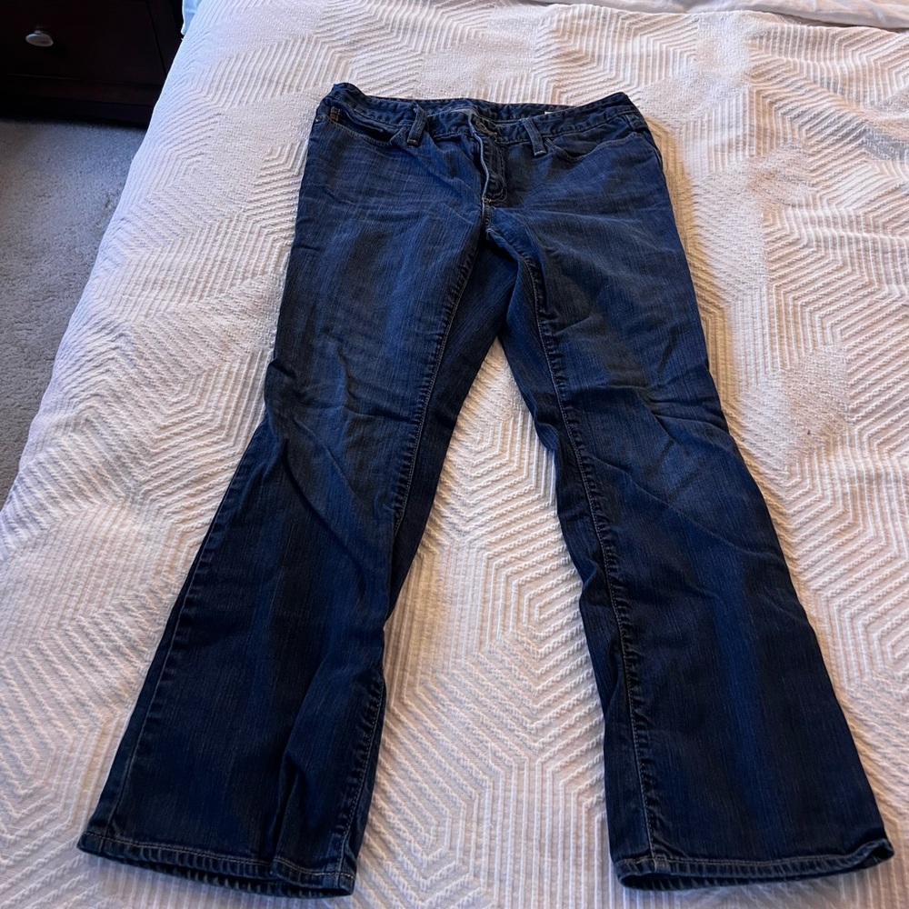 Classic Eddie Bauer Blue Women's‎ Jeans size 10 short (petite)